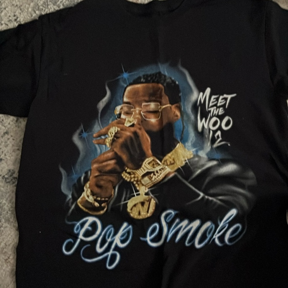 pop smoke t shirt